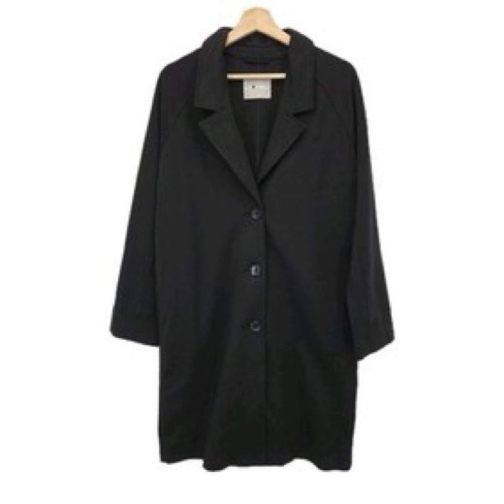 Everlane Long Knit Black Dream Coat size XS - Picture 2 of 5